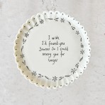 Scallop Coaster | I wish I’d found you Scallop Coaster | I wish I’d found you